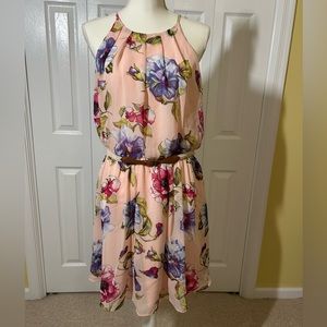 Casual XL Floral dress, New with Tags